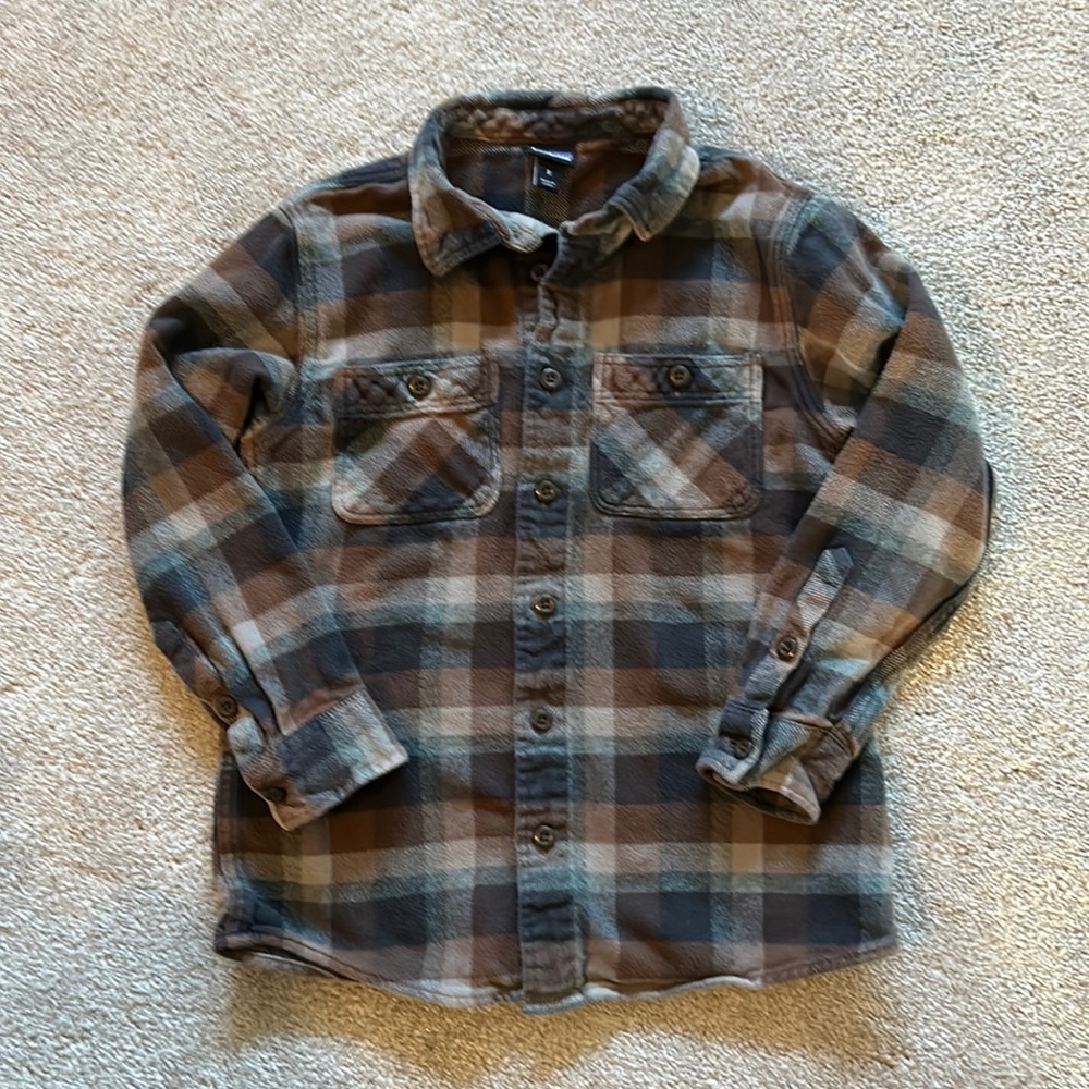 Patagonia Kids Flannel Button Front Shirt